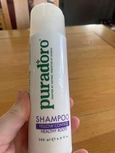 Yellow Control & Healthy Roots Shampoo – Neutralizes Brassiness, Brightens Blonde & Grey Hair 200ml photo review